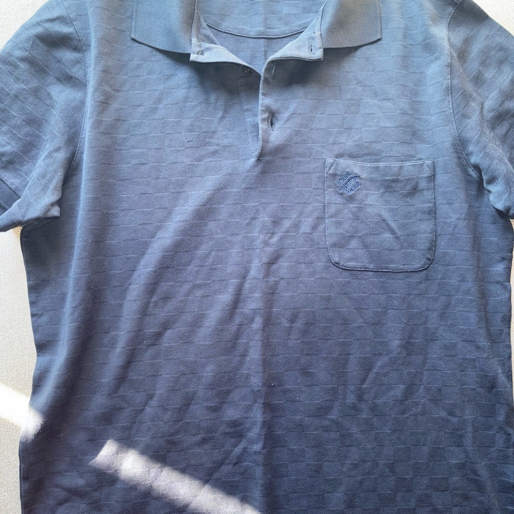 Louis Vuitton Navy Polo Shirt
